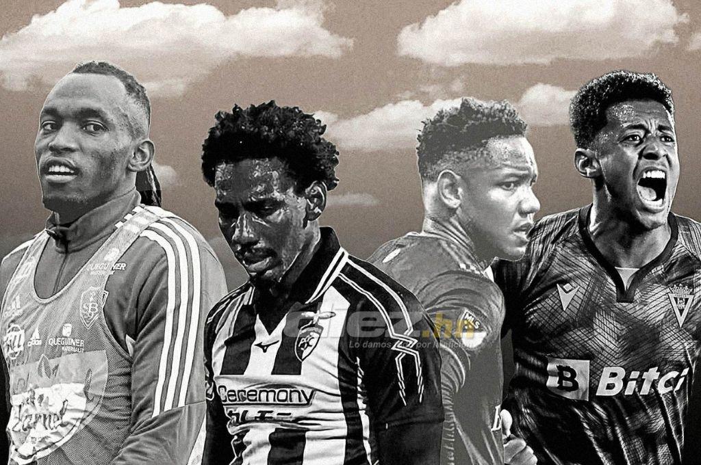 ¡Preocupante! Legionarios hondureños viven una pesadilla: Sin gol y otros ni juegan en sus respectivas ligas