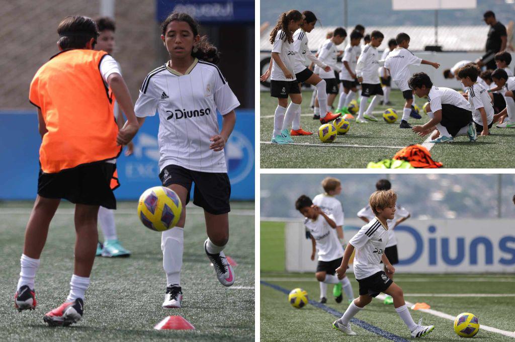 Más de 200 niños y niñas disfrutan de los Clinics de la Fundación Real Madrid en Tegucigalpa