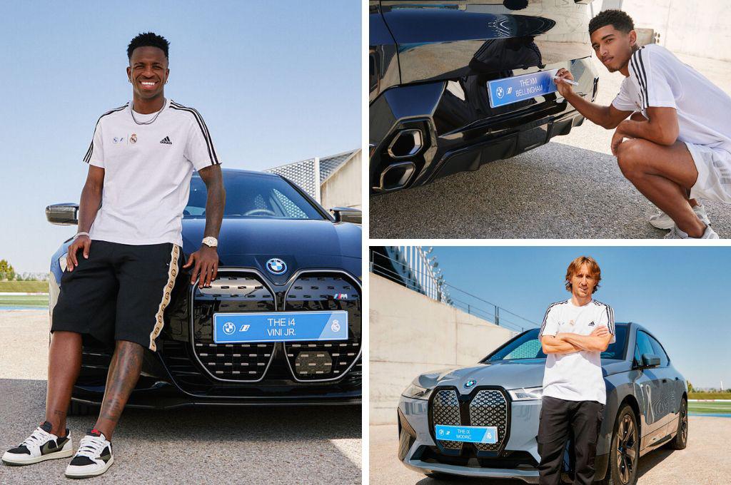 Bellingham eligió el auto más caro: Así son los BMW que escogieron los jugadores del Real Madrid