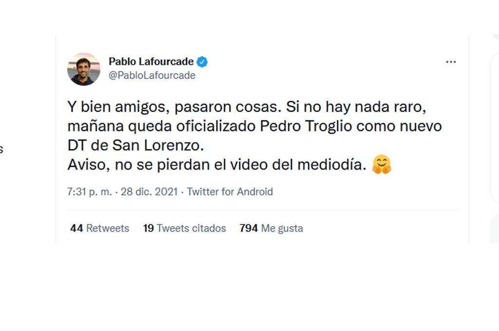 Las reacciones de medios, periodistas y afición sobre el posible fichaje de Pedro Troglio por el San Lorenzo de Argentina