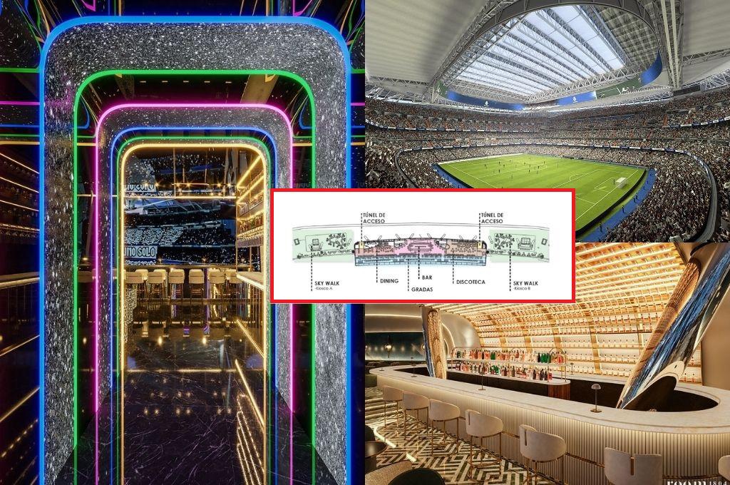 Bar, discoteca y dos terrazas: El alucinante palco VIP que estrenará el Santiago Bernabéu para los partidos de Real Madrid