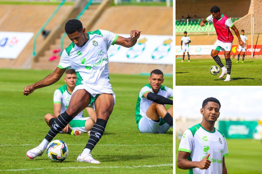 Santos Laguna de México lleva al hondureño Antony “Choco” Lozano a su primer entrenamiento