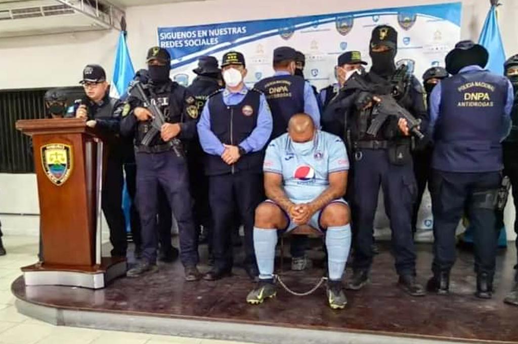 Salvadoreño pedido en extradición por Estados Unidos fue arrestado en Choluteca ¡cuando jugaba un partido de fútbol!