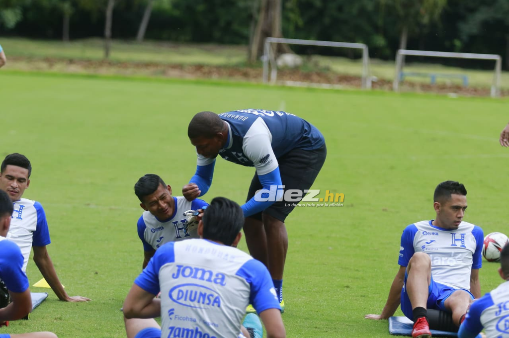 Así escoge los tacos Kervin Arriaga, la novedad y las bromas entre los López: El nuevo entreno de Honduras previo al duelo contra Colombia