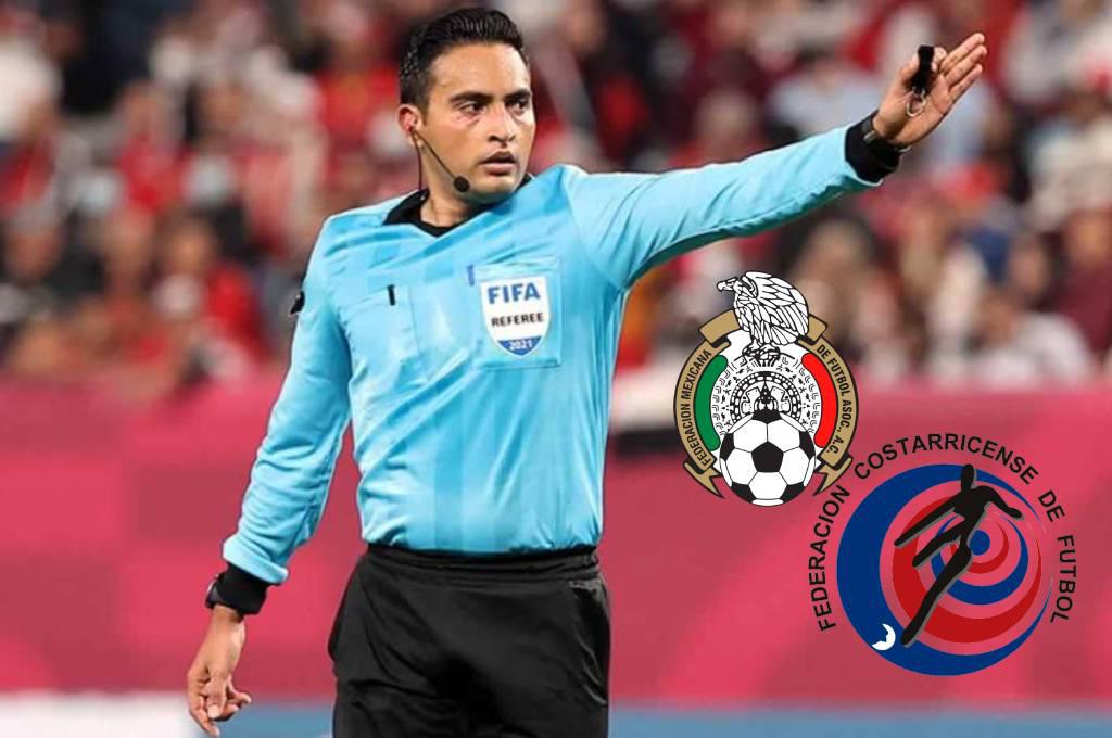 Saíd Martínez ha sido seleccionado por Concacaf para pitar el juego eliminatorio México vs Costa Rica