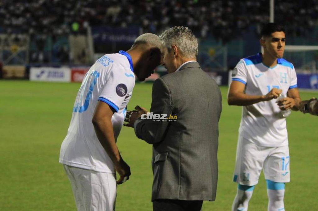 El gesto de Palma con David Suazo y Carlos Pavón; la reacción de Rueda a la chilena de Edwin y el detalle con Ruiz