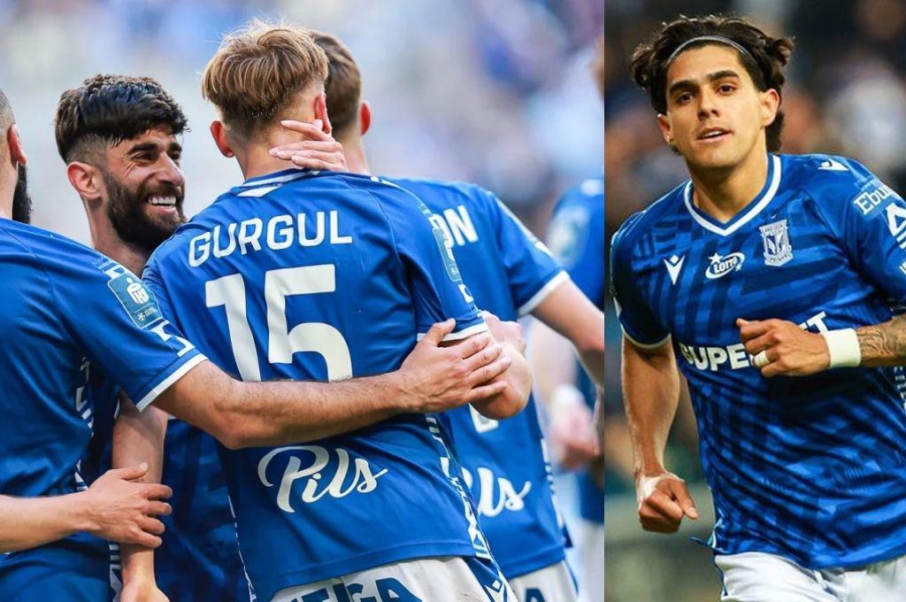 Luis Palma acaricia su primer título en Polonia: Lech Poznan receta goleada y depende de sí mismo para salir campeón