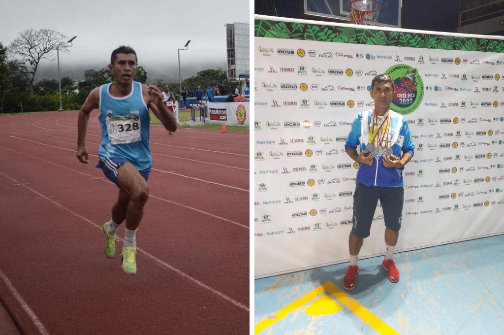 Reconocido preparador físico hondureño, Leonel Flores, se llena de preseas en campeonato centroamericano de atletismo