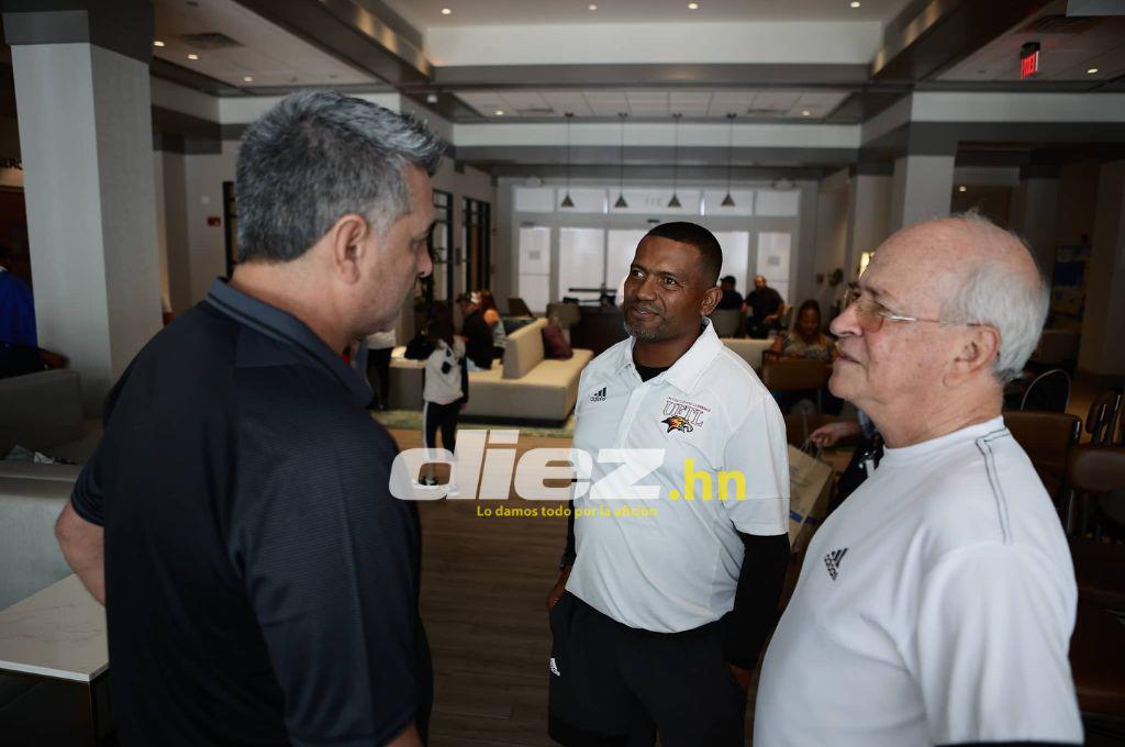 La sorpresiva visita de exmundialista al hotel de concentración de Honduras; aficionados se hicieron presente en Miami