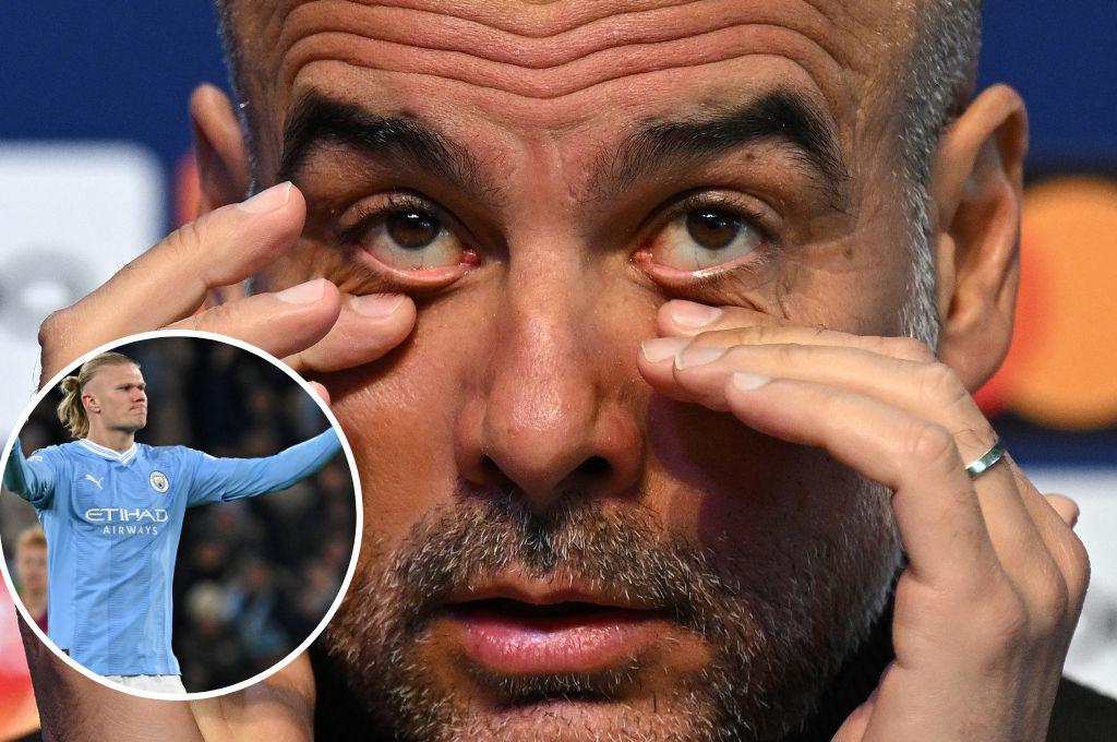 Pep Guardiola se ‘cansa’ de Erling Haaland por su papel en Manchester City: “¿Otra vez? ¿Tengo que decírtelo otra vez?”