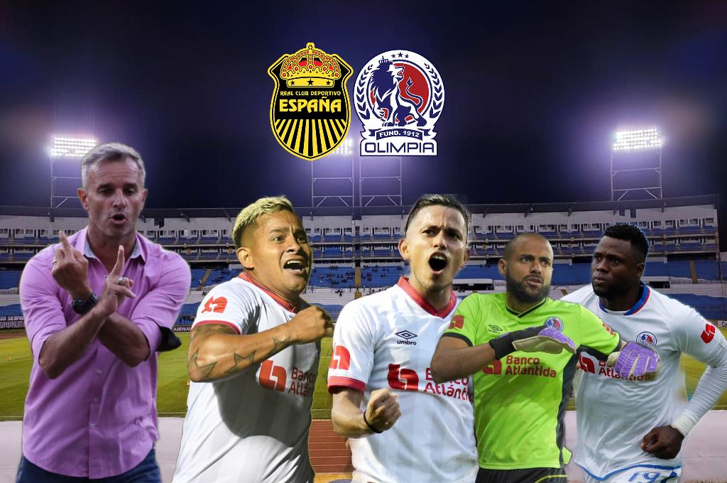 ¡Buscando revancha! El posible 11 del Olimpia de Pablo Lavallén que enfrentará al Real España de Héctor Vargas