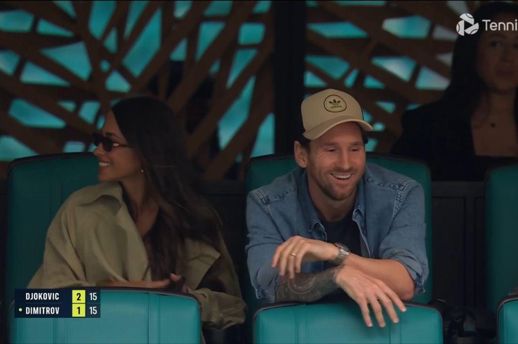 Hijo de Messi 'humilló' a Djokovic con una crítica, los regalos especiales entre ambos y la felicidad del 10 en el Miami Open