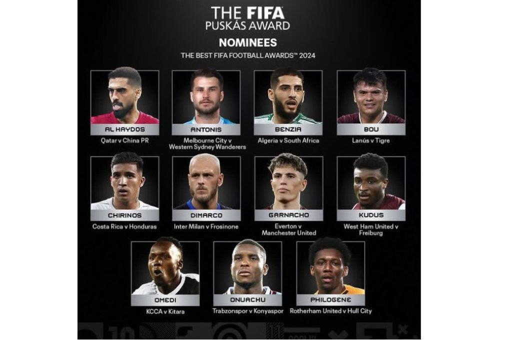 Premios Puskas 2024: ¿Quiénes son los rivales que tiene Michaell Chirinos al mejor gol del año?