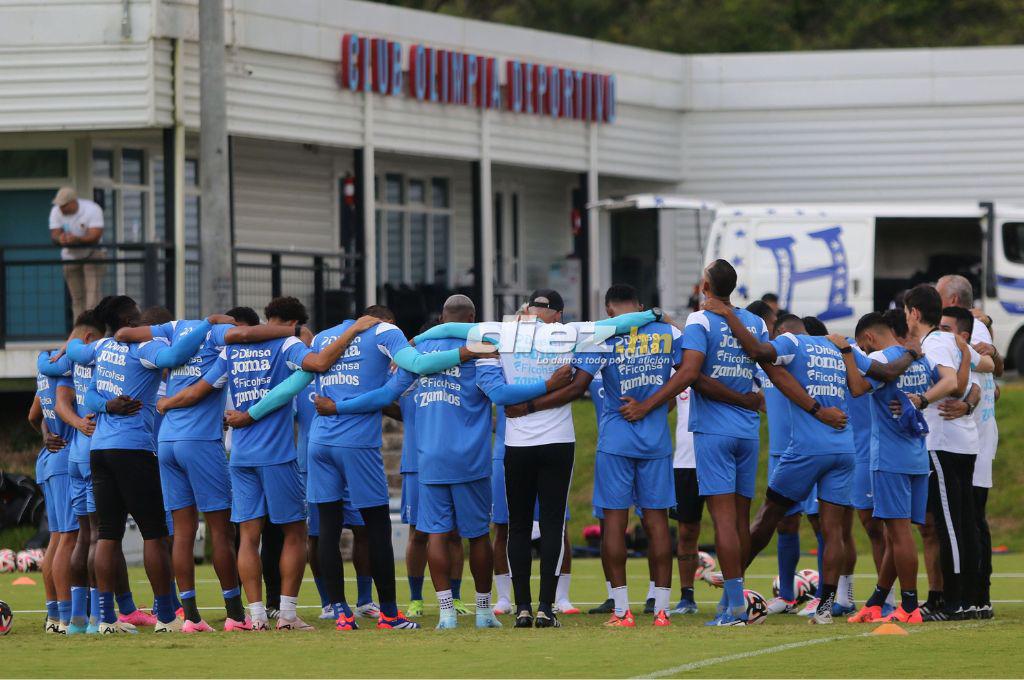 Nuevos uniformes y una alta: Así fue el primer entreno de la Selección de Honduras pensando en Trinidad y Tobago