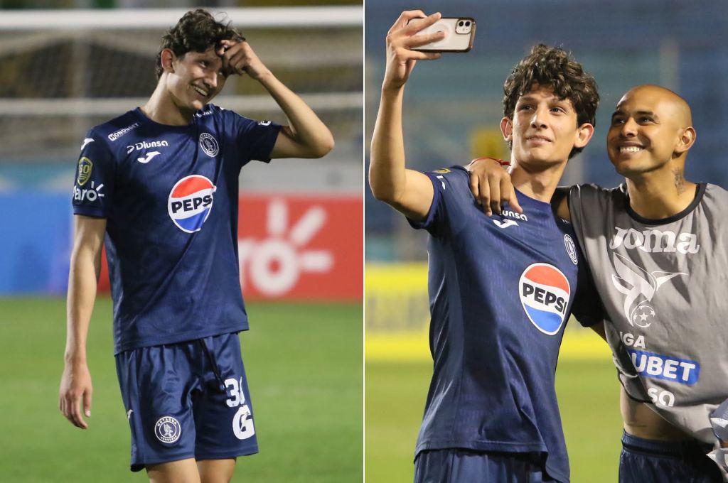 Mathías, el hijo de Diego Vázquez que está destacando en Motagua: su ídolo, apodo y por qué no fue portero como su papá