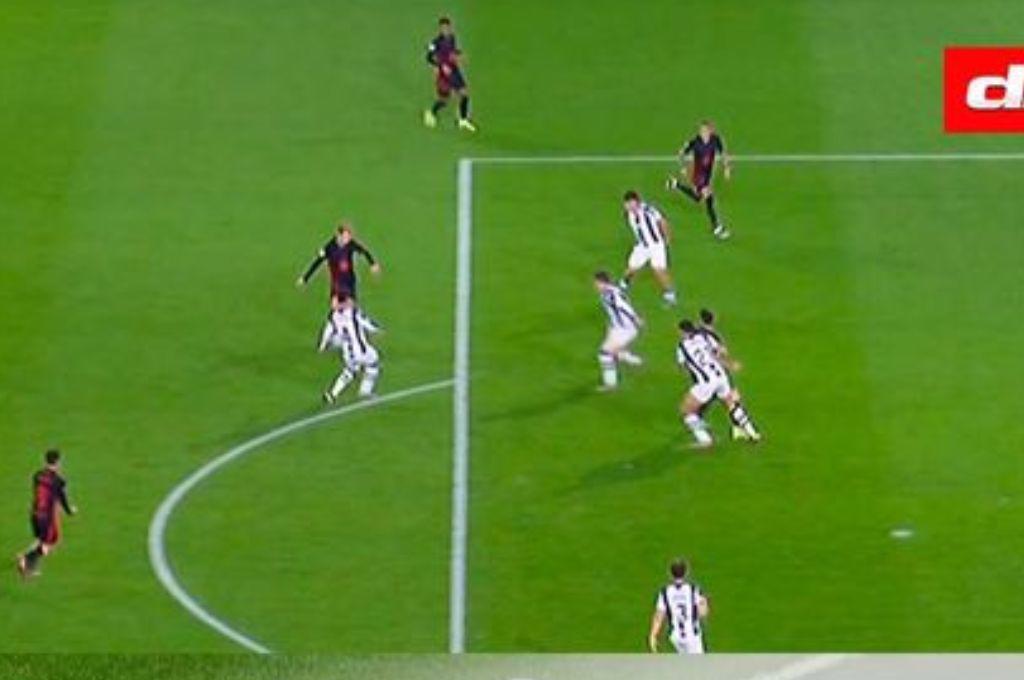 Sale a luz nueva imagen donde evidencian que Lewandowski no estaba en fuera de juego en el Barcelona-Real Sociedad