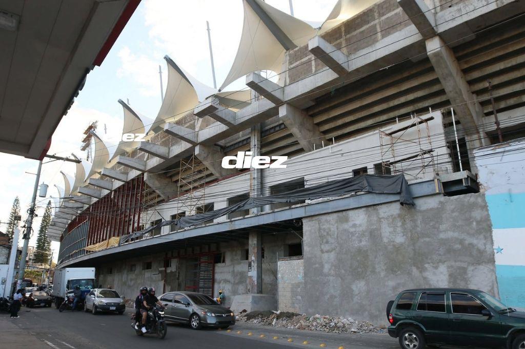 Luce impecable Estadio Nacional previo a la gran final Olimpia-Marathón; así pulen los últimos detalles en su gradería