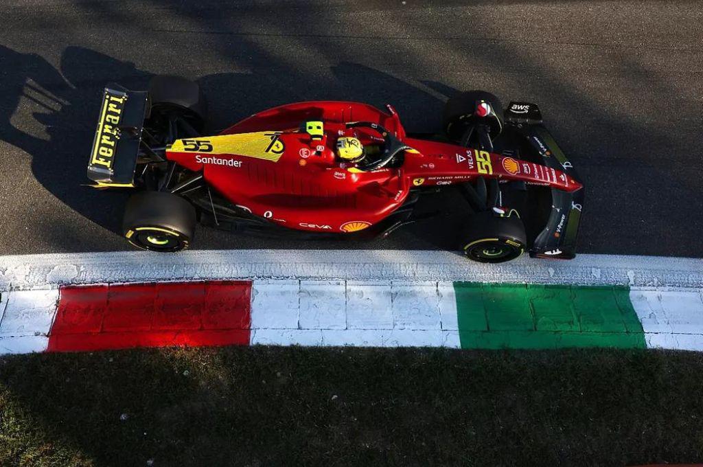 Ferrari domina la primera sesión de entrenamientos libres en Monza para el GP de Italia de Fórmula Uno