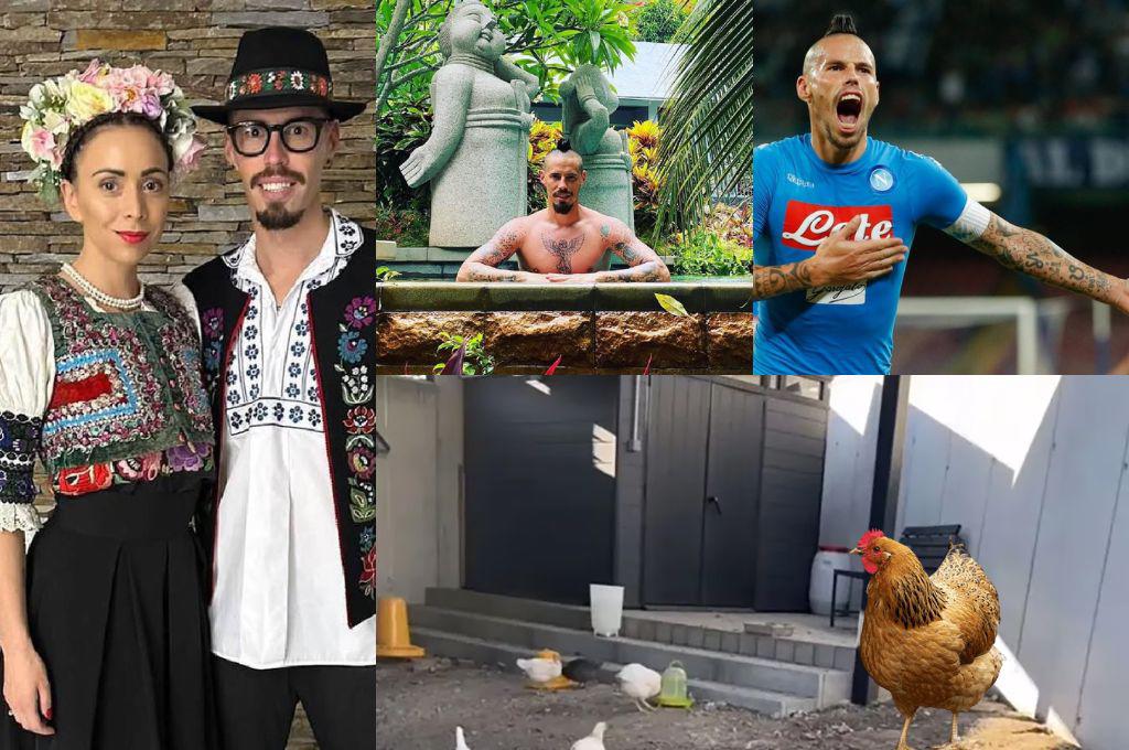 Fue leyenda del Napoli, se retiró del fútbol y sorprende con su nuevo emprendimiento: “hotel para gallinas”