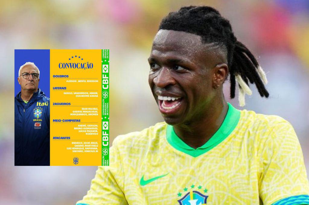 Dos jugadores fueron llamados por primera vez: La convocatoria de Brasil para los duelos ante Chile y Perú en la eliminatoria
