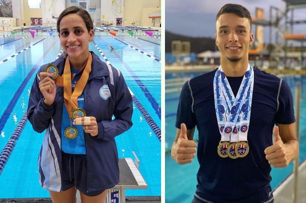Julimar Ávila y Julio Horrego representarán a Honduras en el Mundial de Natación en Budapest la próxima semana