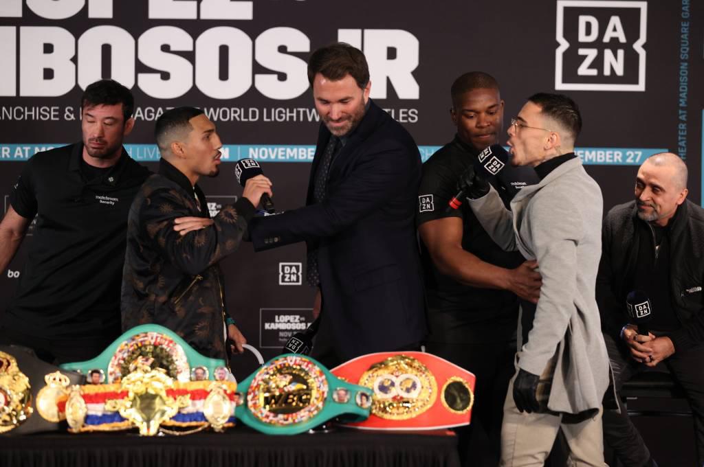 Teófimo López a Kambosos: “Dios te humillará a través de mi; estoy aquí para matar, no por negocios”