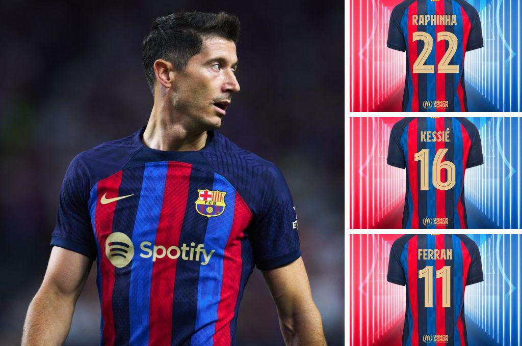 Decidido el número de Lewandowski: Así está el “baile” de dorsales en el FC Barcelona ¿Y Depay?