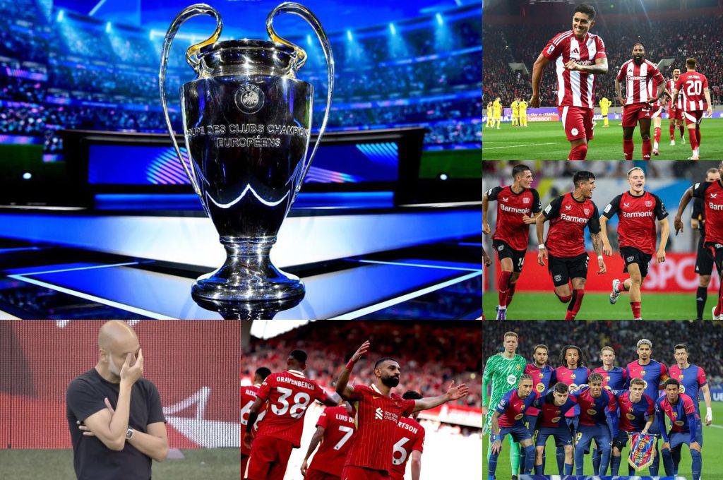 Manchester City está afuera: estos son los equipos clasificados hasta el momento para la Champions League 2025-26