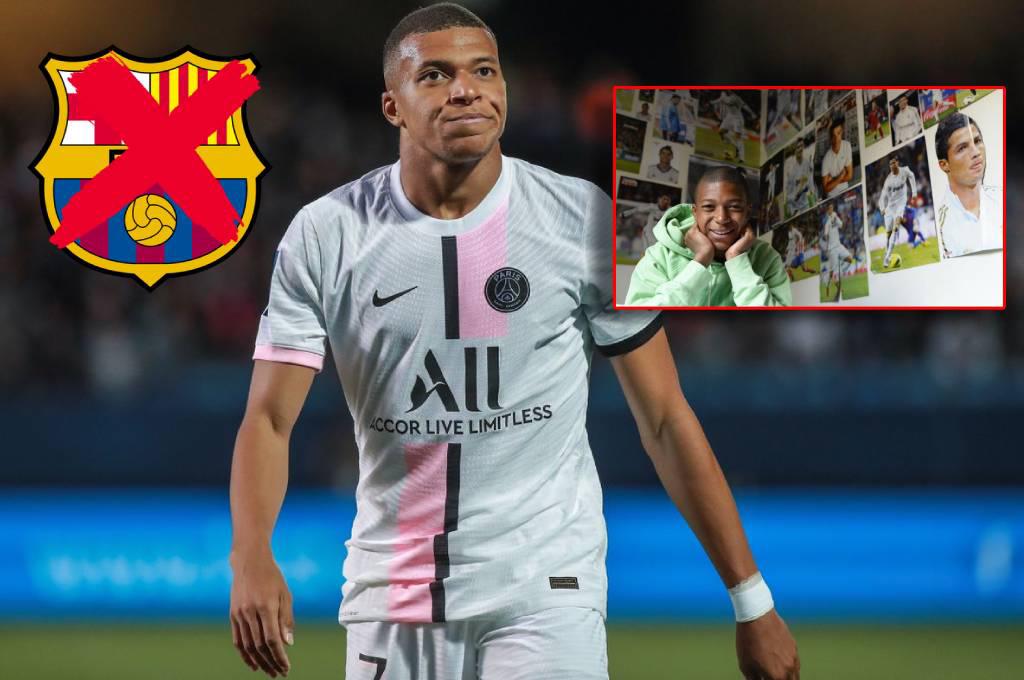 Sale a la luz el motivo por el que Mbappé rechazó al Barcelona: “Yo soy del Barça, pero mi hijo es del Real Madrid”