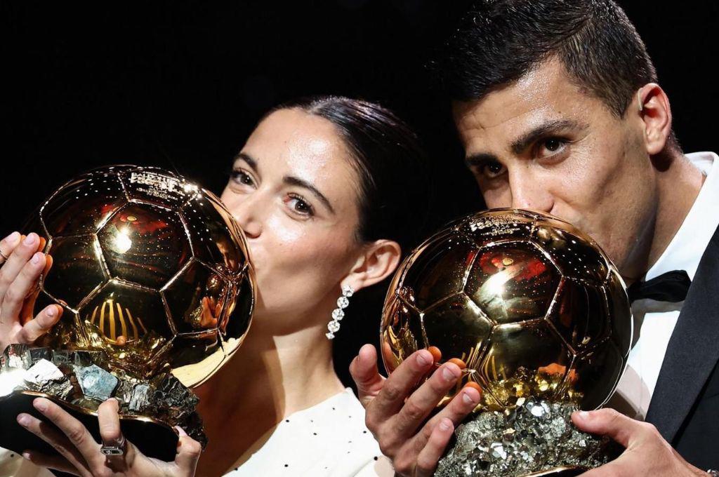 ¿Cuánto dinero se llevaron Rodri Hernández y Aitana Bonmatí por haber ganado el Balón de Oro?
