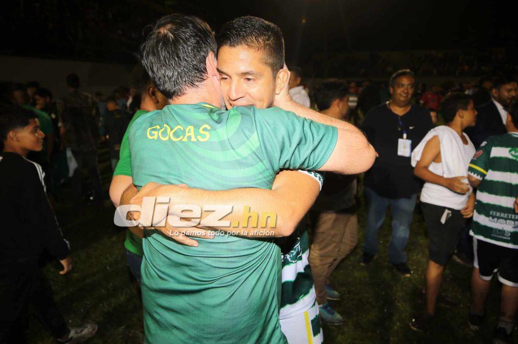 Así fue la eufórica celebración de Juticalpa FC tras conseguir el ascenso a la primera división y la tristeza del Lone FC