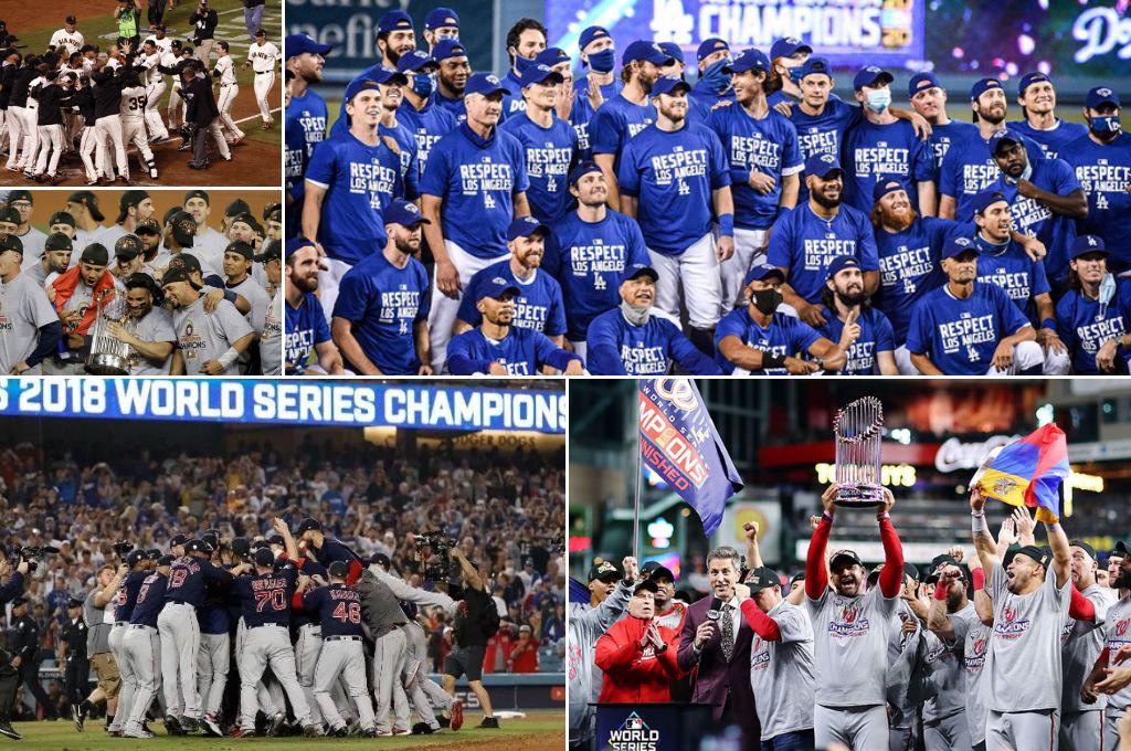 MLB: Últimos equipos campeones de la Serie Mundial de béisbol
