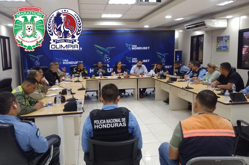 Marathón vs Olimpia: resguardo total del estadio Olímpico para la final de ida del torneo Apertura en Honduras