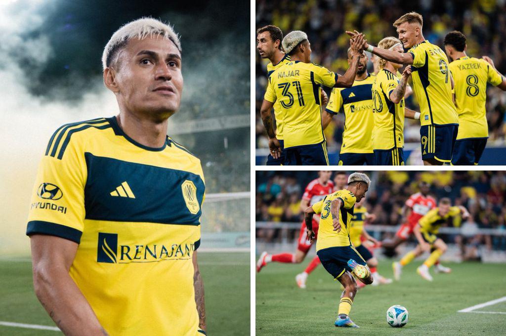 MLS destaca al hondureño Andy Najar y es incluido por segunda jornada en el 11 ideal tras brillar con el Nashville