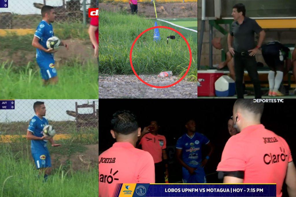 El pésimo engramado que llega hasta las rodillas, el enojo de Héctor Vargas con camarógrafos y cuándo se jugará el Juticalpa-Victoria