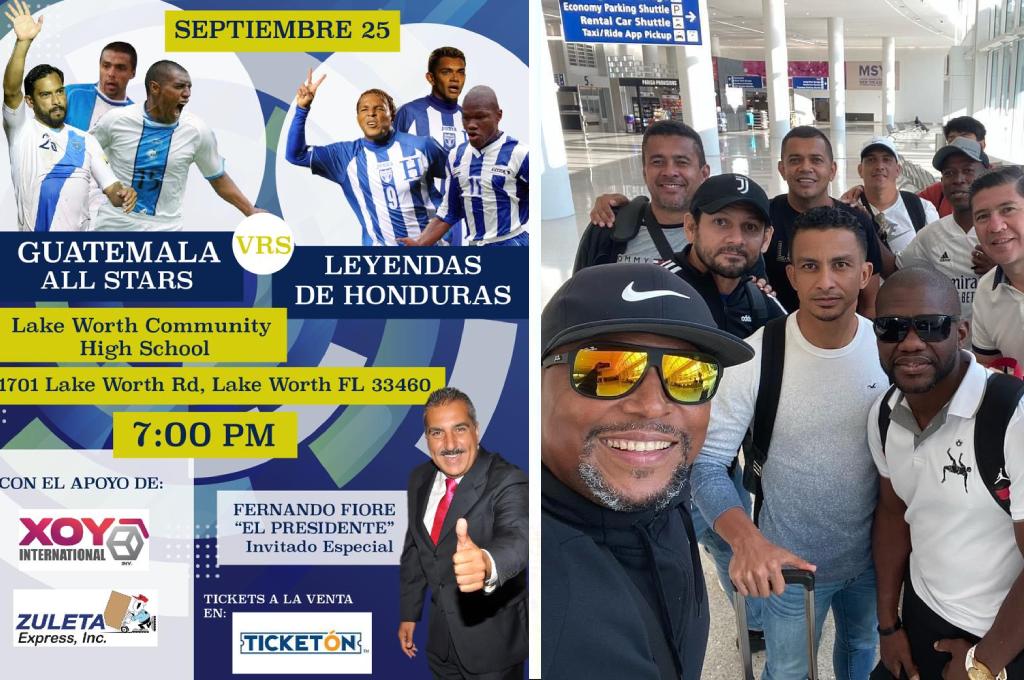 Pavon-Amado vs Pescadito-Pando: las leyendas de Honduras y Guatemala se enfrentarán en Miami