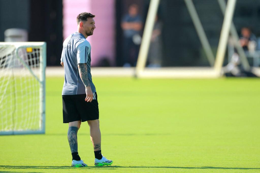 Messi tiene nuevo amigo, visita especial y el reencuentro: Así fue el primer entrenamiento del Leo con el Inter de Miami