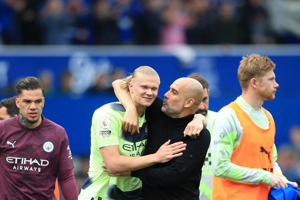 Show de Gundogan y Haaland no para de anotar: goleada del City al Everton para acariciar el título de la Premier League