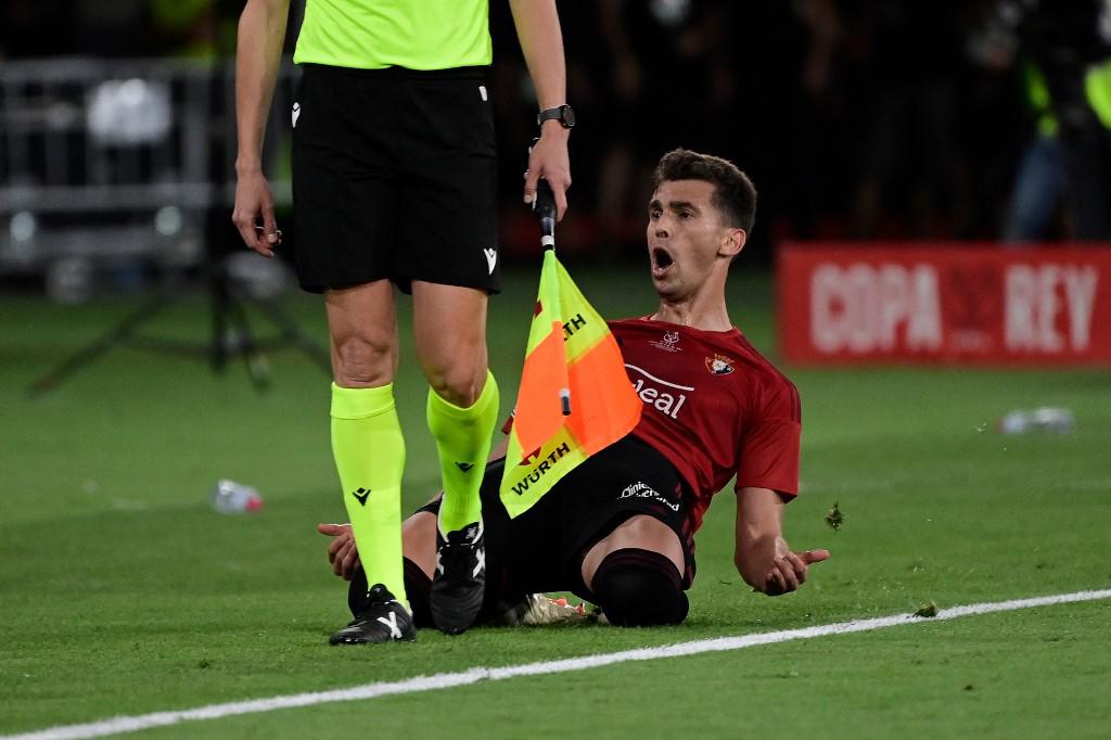 Lucas Torró marcó el mejor gol de la noche, pero no fue suficiente para el Osasuna.