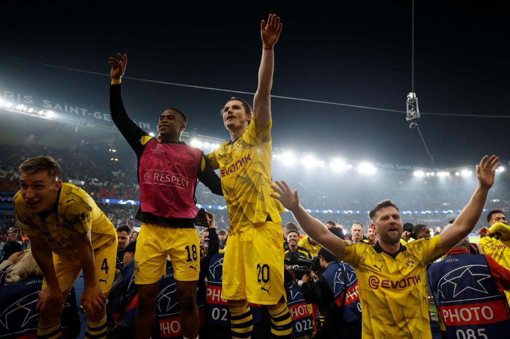 El desconsuelo de Mbappé y la locura de Reus tras echar al PSG y jugar otra final de Champions con el Dortmund