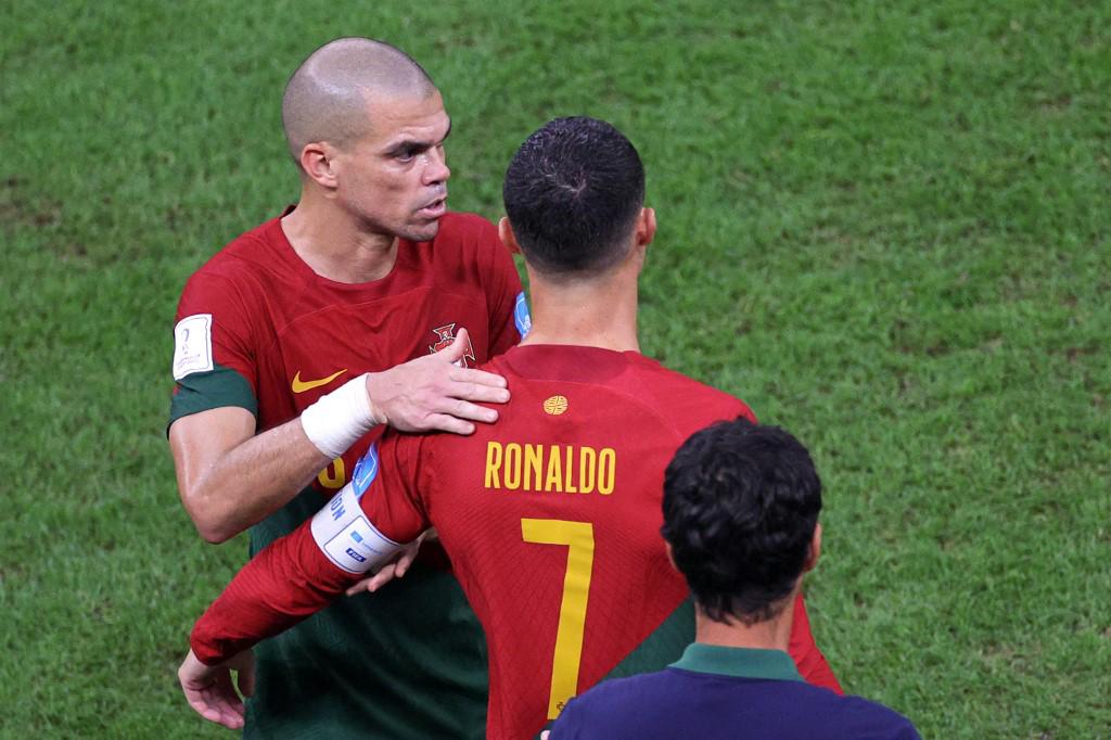 El polémico gesto de Cristiano Ronaldo tras la clasificación de Portugal y Georgina Rodríguez enamora en Qatar