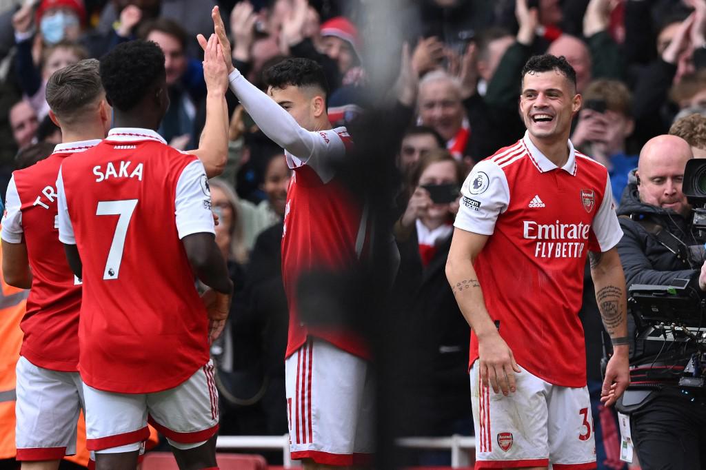¡Goleada del líder! Arsenal le pasó por encima al Crystal Palace y estira su ventaja sobre el Manchester City en la Premier League