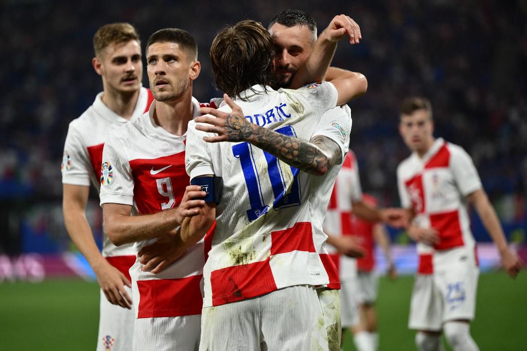 Luka Modric podría haber disputado su último partido con la selección croata.