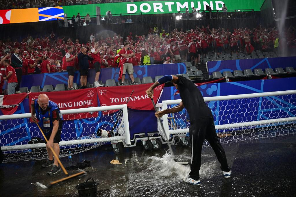 Eurocopa 2024: Alemania cortó una “racha terrorífica” y la fiesta bajo una tormenta eléctrica que había suspendido el partido