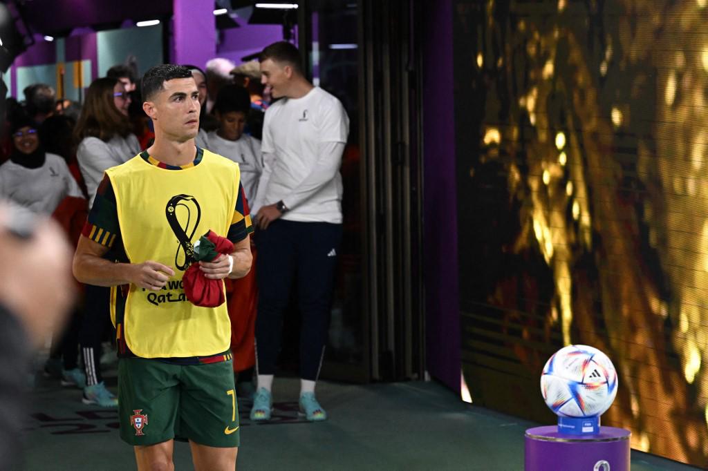 El polémico gesto de Cristiano Ronaldo tras la clasificación de Portugal y Georgina Rodríguez enamora en Qatar