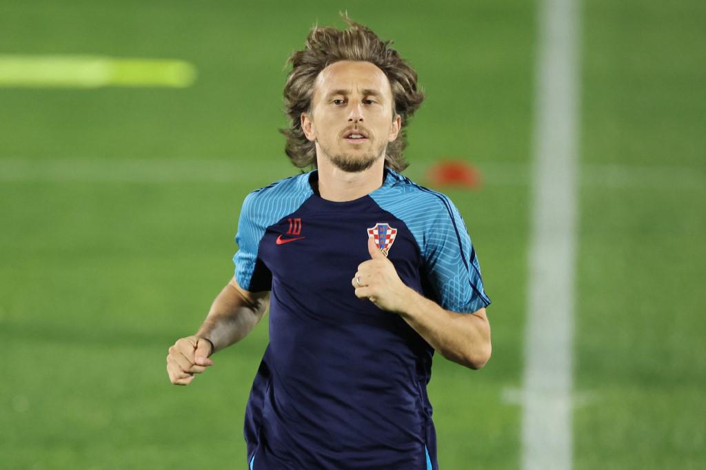 Luka Modric, con 37 años, podría estar viviendo su último Mundial con Croacia.