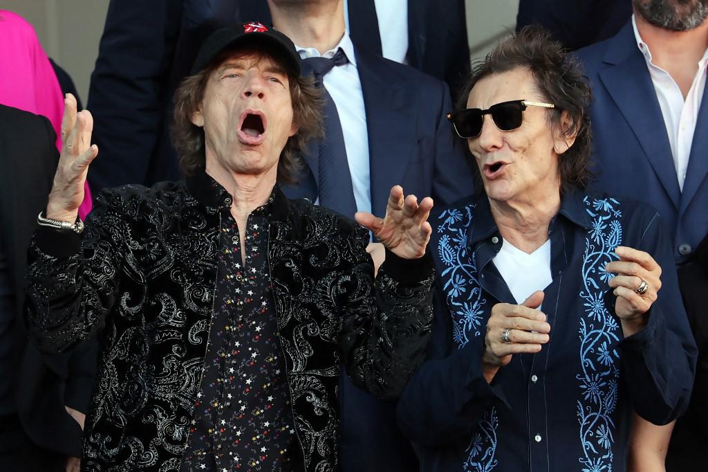 Mick Jagger y Ronnie Wood, los invitados de lujo para el Clásico español.