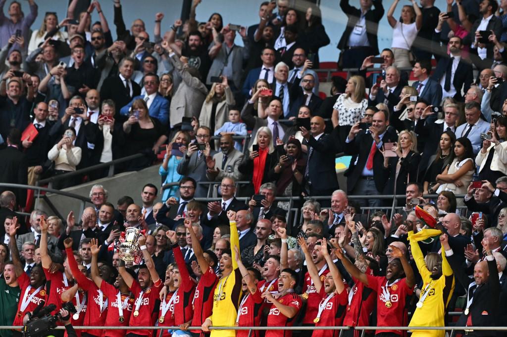 Alocado festejo del United, el motivo de la frustración de Pep Guardiola y Garnacho iguala a Cristiano Ronaldo en FA Cup