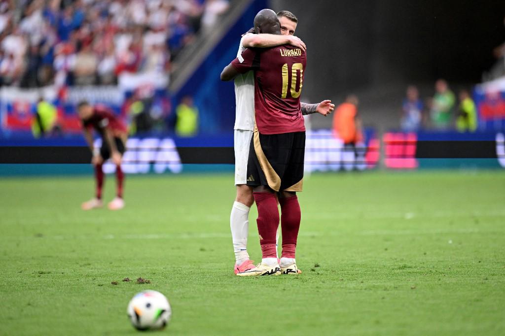 El triste gesto de Lukaku y lo destruyen; Kevin De Bruyne hundido y la fiesta de Eslovaquia en la Eurocopa 2024