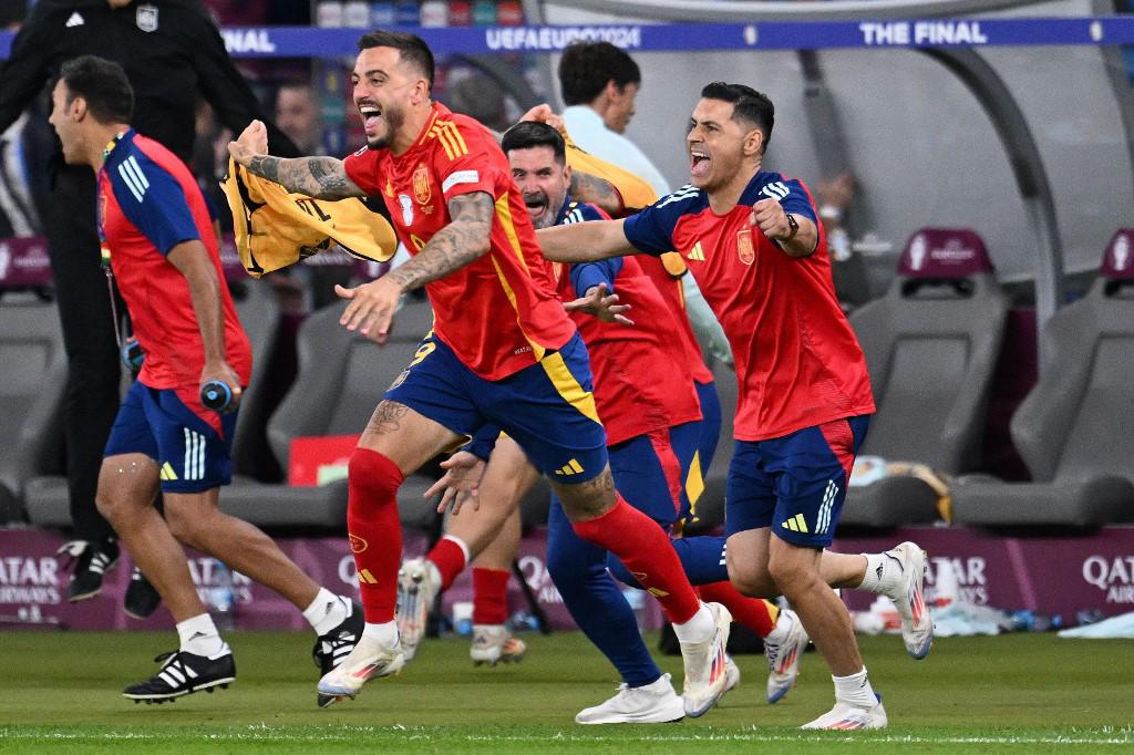 Tremendo enfado de Bellingham, feo gesto de Carvajal a Saka y la celebración de España en la Eurocopa 2024